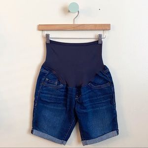 Old Navy Maternity Bermuda Jean Shorts